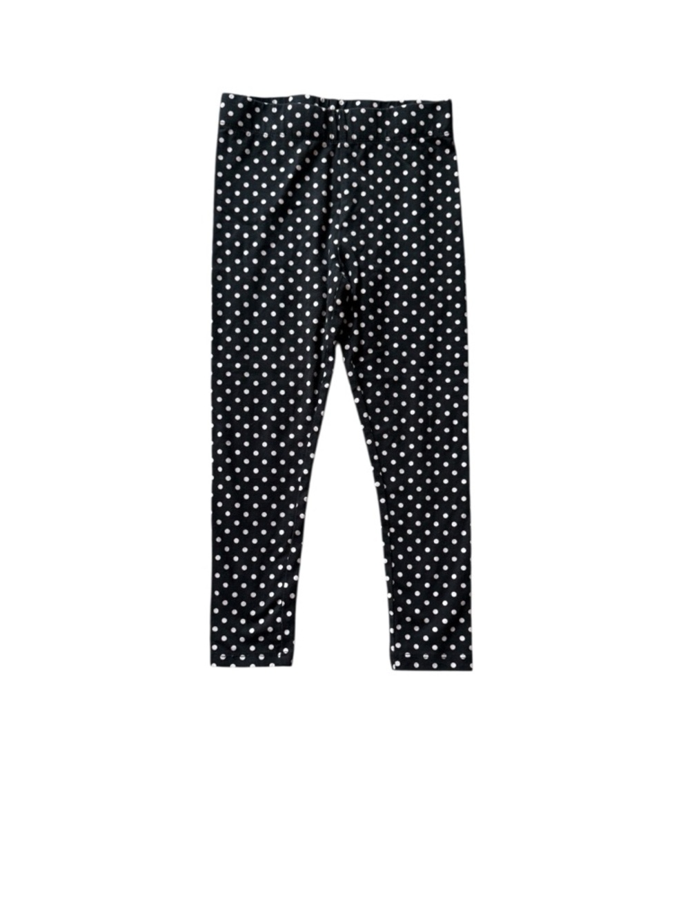 Cynthia Rowley Pink Long-Sleeve Ghost Peplum Top with Black Polka Dot Leggings - Picture 9 of 15